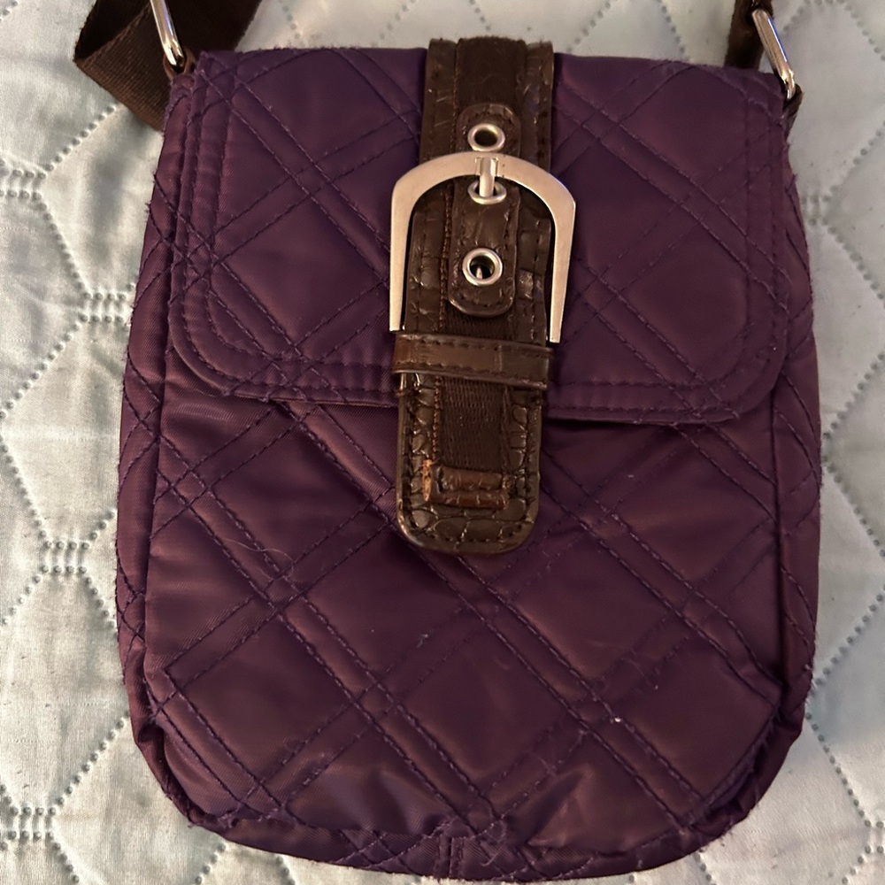Small purple purse